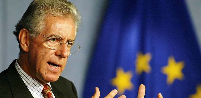 L''Allemagne et la France coresponsables de la crise d''endettement, selon Monti