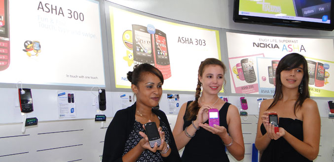 Trois modèles de la gamme Nokia ASHA lancés à Maurice