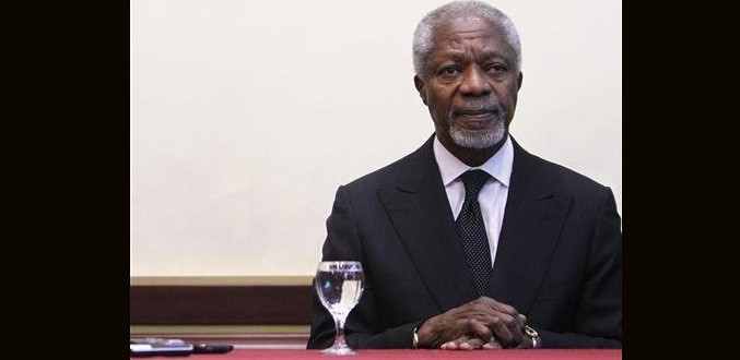 Damas assure qu''il respectera le cessez-le-feu, dit Kofi Annan