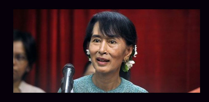 Birmanie : Aung San Suu Kyi prête à accepter une suspension de l''embargo