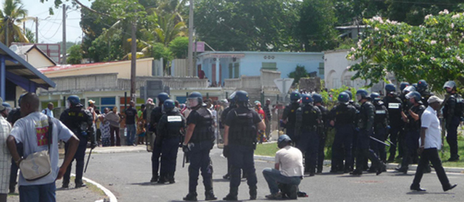 Mayotte-Vie chère : Grève silencieuse pour l’intersyndicale