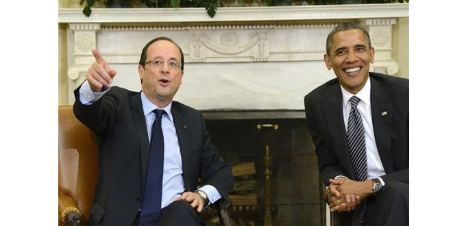 Obama et Hollande d''accord pour défendre la croissance au G8