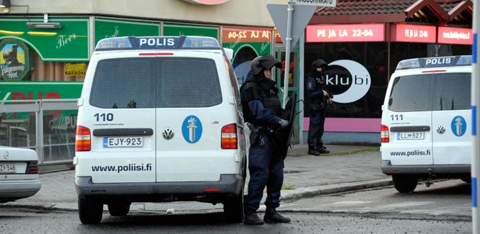 Finlande : Un tireur embusqué fait un mort et huit blessés