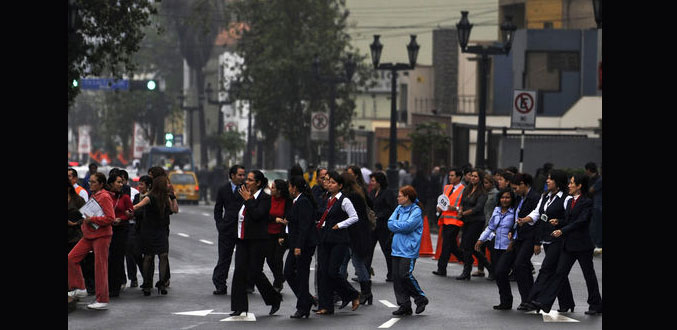 La capitale péruvienne se prépare à un séisme géant