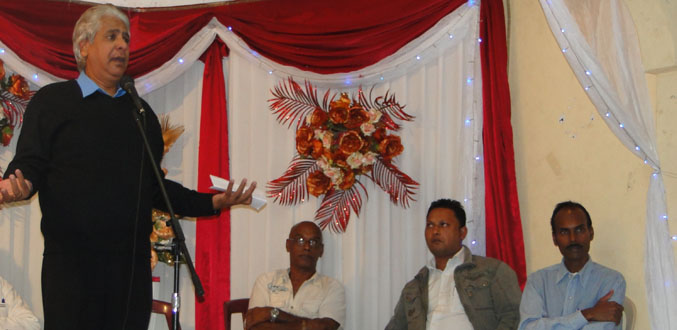 Ashok Jugnauth : « L’Union Nationale sera en alliance avec le PTr/PMSD pour les municipales »