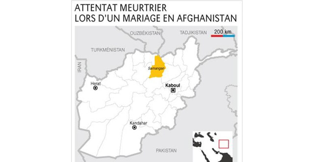 Attentat lors d''un mariage en Afghanistan, 23 morts