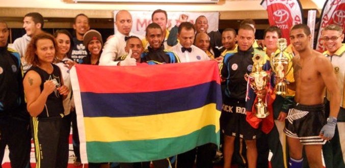 Kick-boxing : Maurice fait une razzia en Afrique du Sud