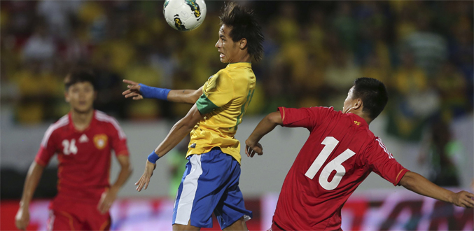 Football Amical : le Brésil cartonne la Chine 8-0