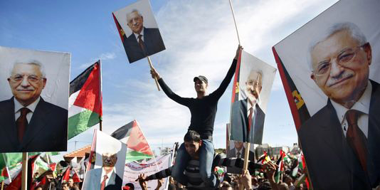 "Vous êtes plus forts que cette occupation", dit Mahmoud Abbas à Ramallah