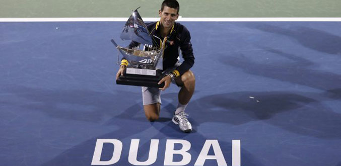 ATP - Dubaï - 4e titre pour Djokovic, toujours invaincu en 2013