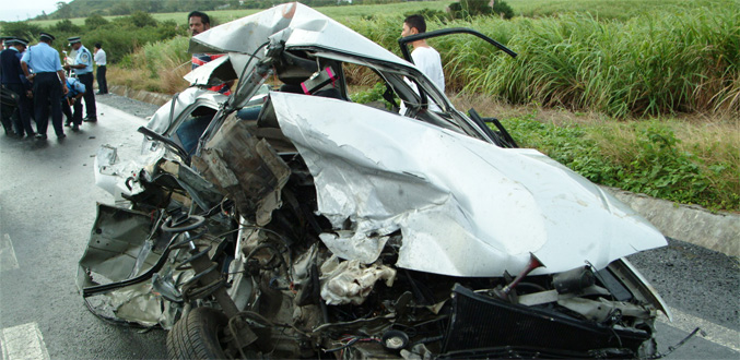 Accident fatal: sept morts sur nos routes en moins d’une semaine