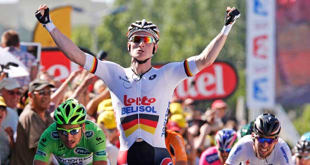Tour de France : Greipel et Impey profitent de l'inertie