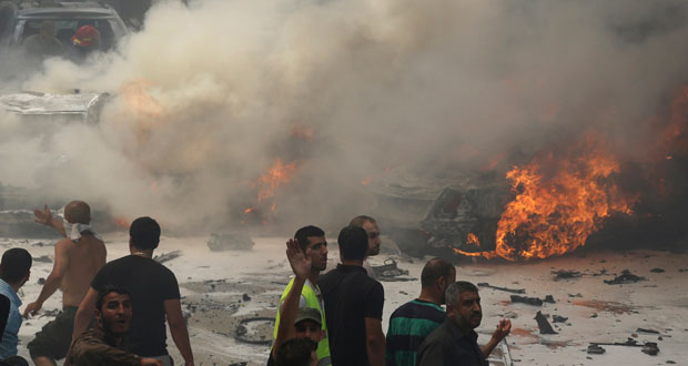 Attentat dans le sud de Beyrouth, 38 blessés