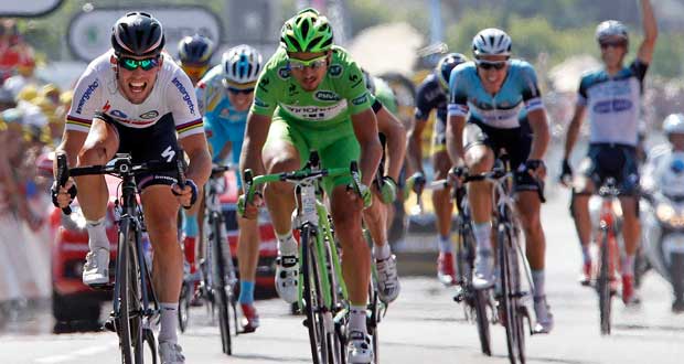 Tour de France : Cavendish se venge, Valverde perd les pédales