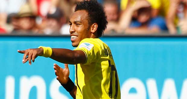 Bundesliga : Aubameyang flambe avec Dortmund pour ses débuts