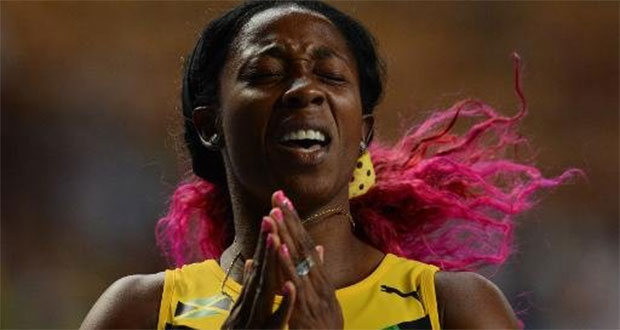 Mondiaux d'athlétisme: Shelly-Ann Fryser-Pryce redevient la reine du 100 m AFP