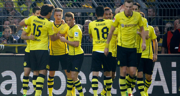 Bundesliga : Dortmund impressionne avant de recevoir Marseille