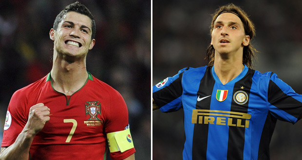 Mondial-2014: duel entre Ronaldo et Ibrahimovic pour une place