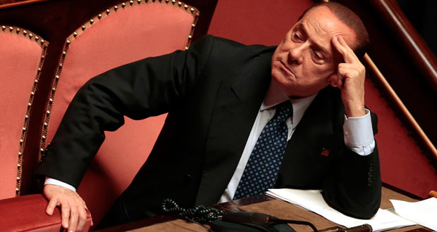 Berlusconi confirme le retrait de son soutien au gouvernement