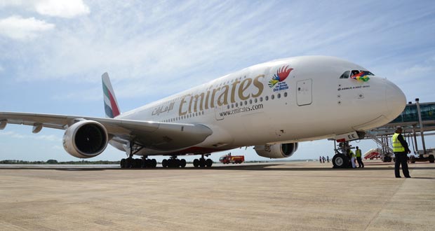 L’A 380 d’Emirates desservira Maurice dès aujourd'hui