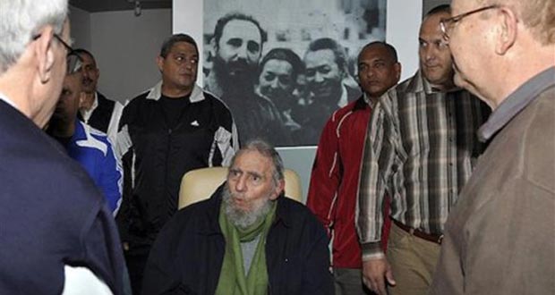 Apparition publique de Fidel Castro à La Havane