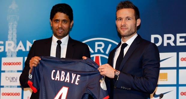 Football-Yohan Cabaye signe pour trois ans et demi au PSG