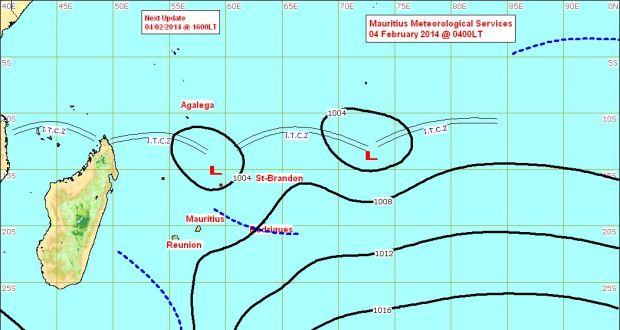 Cyclone: Maurice passe en alerte 1