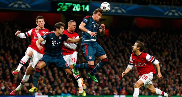 Ligue des champions : Le Bayern gagne encore, Arsenal involontairement spectaculaire