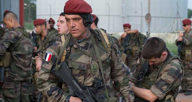 Deux soldats français blessés à Bangui