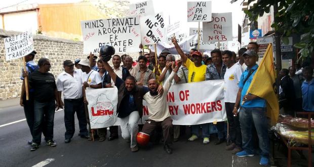Manifestation des employés du transport public: une grève pas à écarter