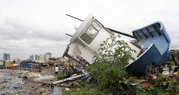 Le typhon Rammasun fait dix morts aux Philippines