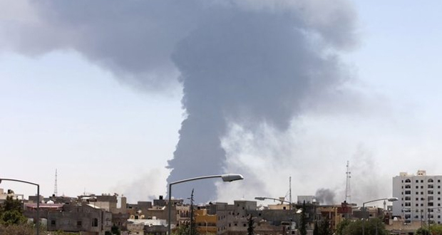 Nouvel incendie dans un dépôt de carburants de Tripoli