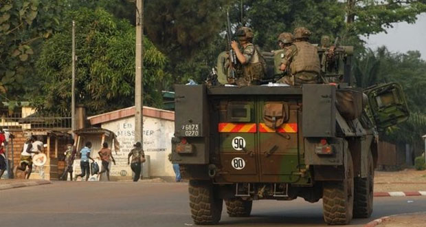 La force française Sangaris prise à partie en Centrafrique