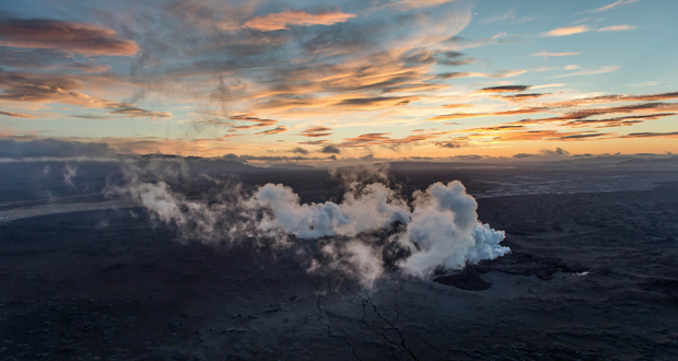 Volcan islandais : Le niveau d'alerte abaissé à "orange"