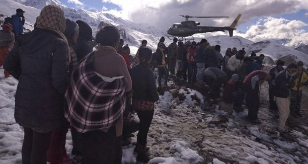 Au moins 85 disparus dans des tempêtes de neige au Népal