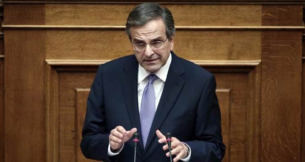 Samaras exhorte les députés grecs à éviter un scrutin anticipé
