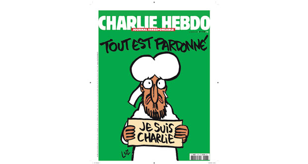 La une de Charlie Hebdo : «Tout est pardonné»