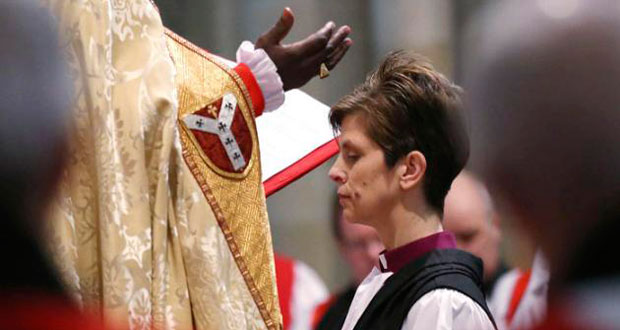 L'Eglise d'Angleterre consacre sa première femme évêque
