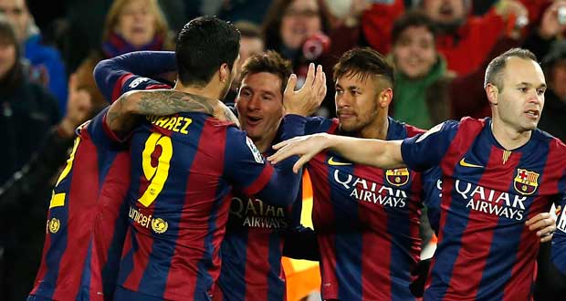 Espagne: le Barça, mené deux fois, renverse Villarreal