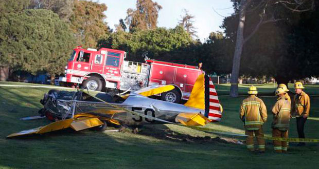 Harrison Ford blessé dans un accident d'avion en Californie