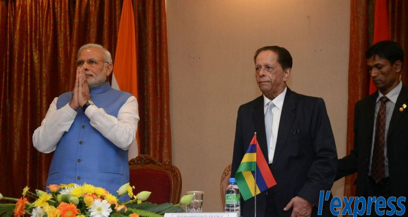 Visite de Modi: un prêt de $ 500 millions et un accord pour le «développement d’Agalega»