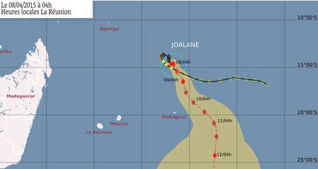 Cyclone tropical Joalane: l’alerte 1 pas à écarter à Rodrigues ce mercredi