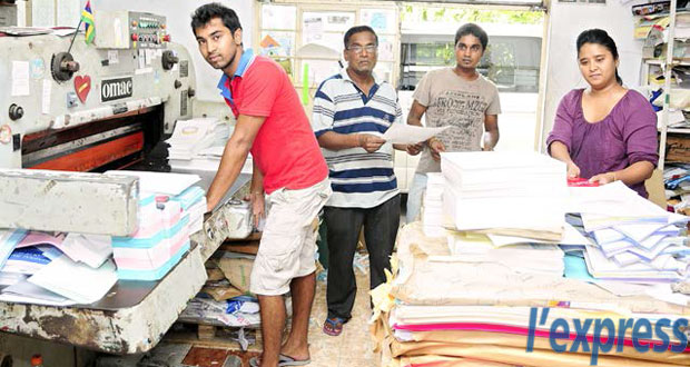 Lallmatie: Soubhash Sookhee le laboureur devenu imprimeur