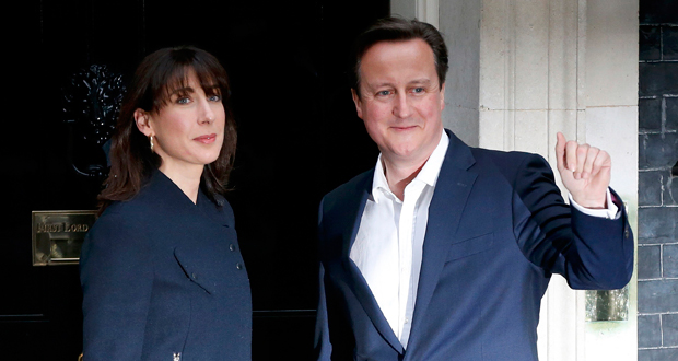 Grande-Bretagne: triomphe surprise pour Cameron aux législatives