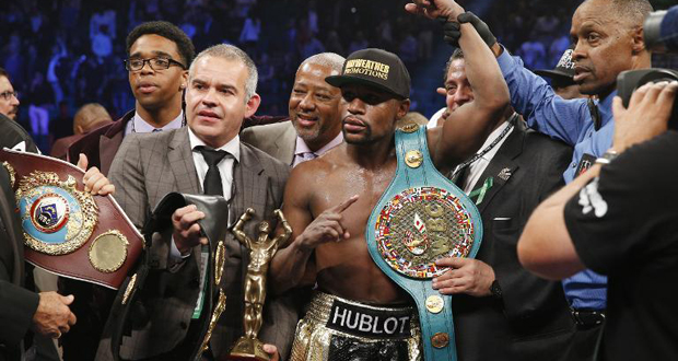 Pacquiao-Mayweather: Mayweather n'envisage pas de revanche