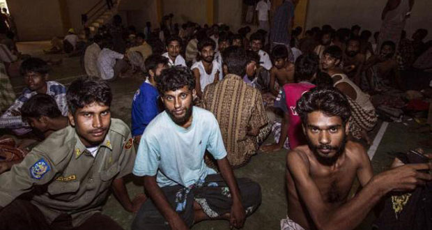 Environ 2.000 migrants secourus près des côtes de l'Indonésie et de la Malaisie