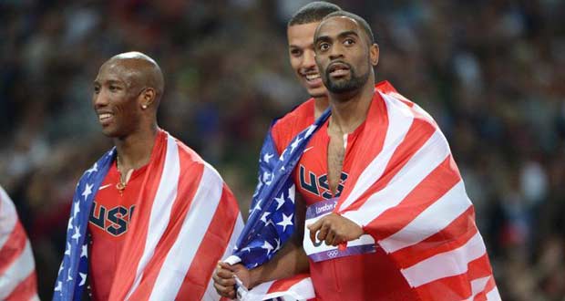 Dopage: les USA perdent la médaille d'argent du 4X100m des JO-2012