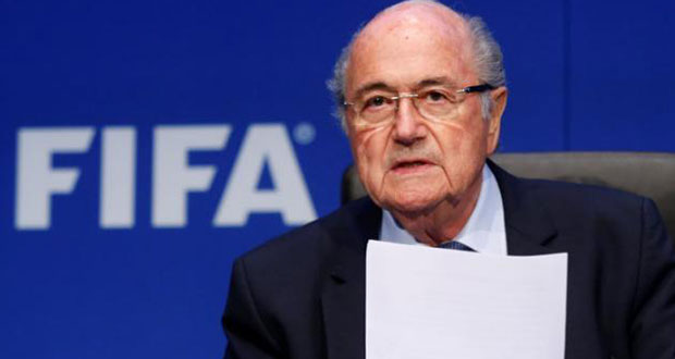 Sepp Blatter annonce sa démission de la présidence de la FIFA