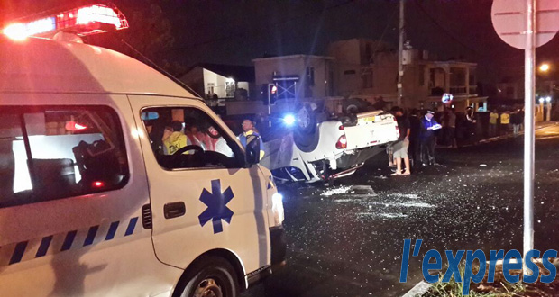 [Vidéo] Accidents à Sodnac et à Khoyratty: deux blessés graves en l’espace de quelques heures
