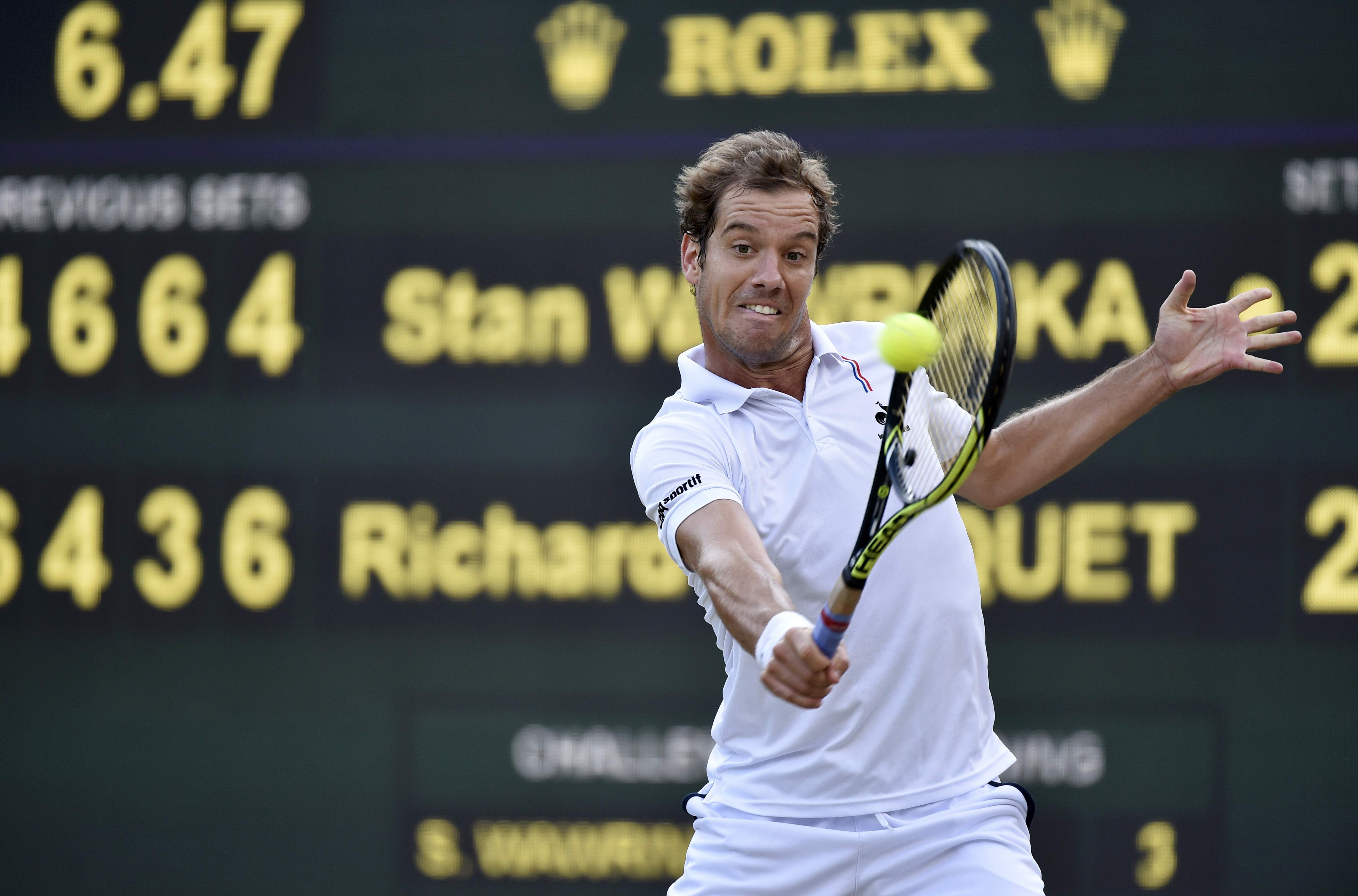 Tennis/Wimbledon - Richard Gasquet : « Je n'ai rien à perdre »